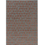 Brinker Carpets graphix dessin 826 grey red
