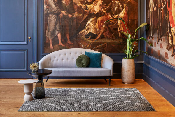 Brinker Carpets graphix dessin 923 grey cognac