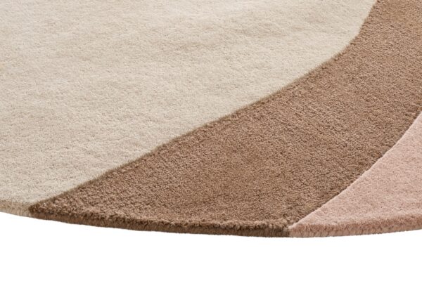 Rond vloerkleed Brinker Carpets Organix Blush 620 kopen
