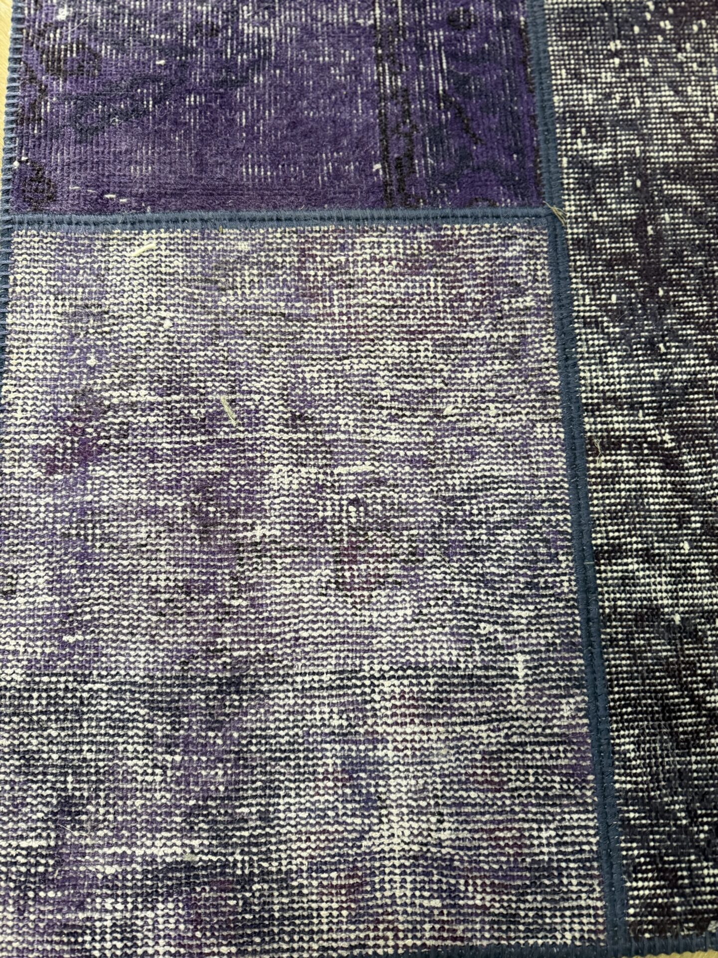 Brinker Vintage Dark Purple - 170 x 230cm