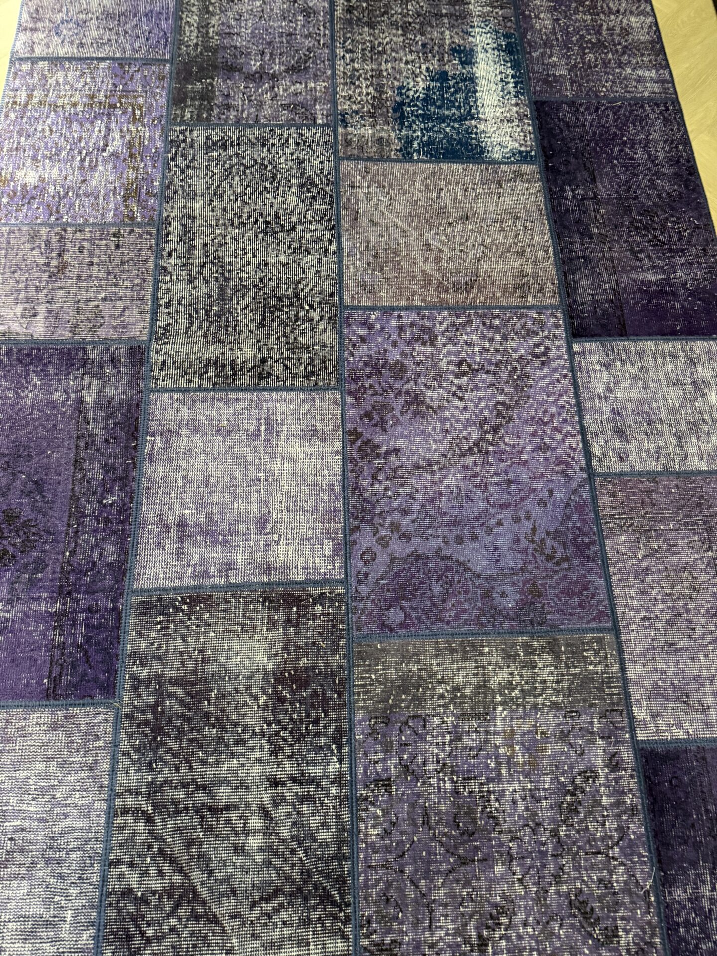 Brinker Vintage Dark Purple - 170 x 230cm