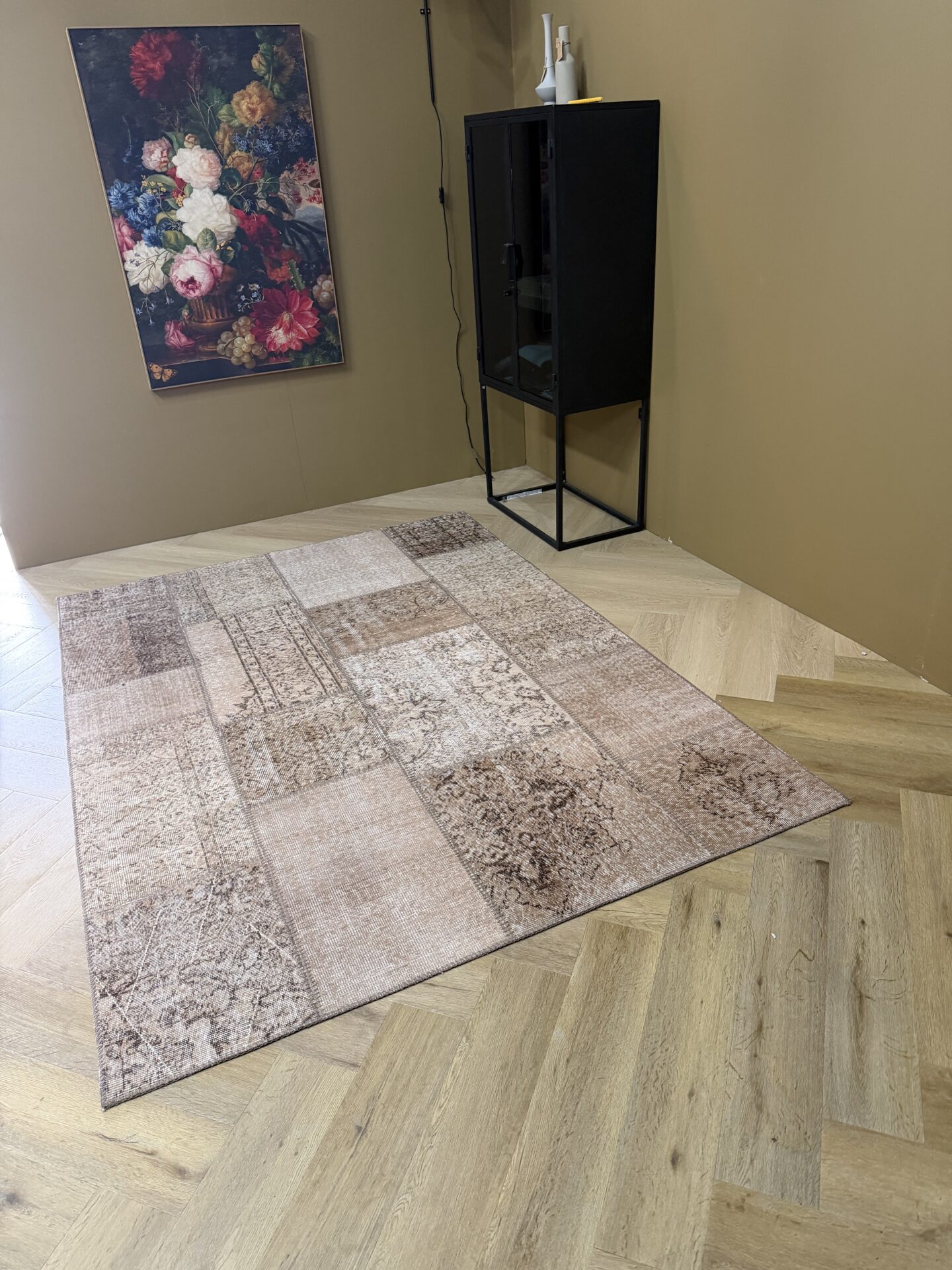 Brinker Vintage Light Brown - 170 x 230cm