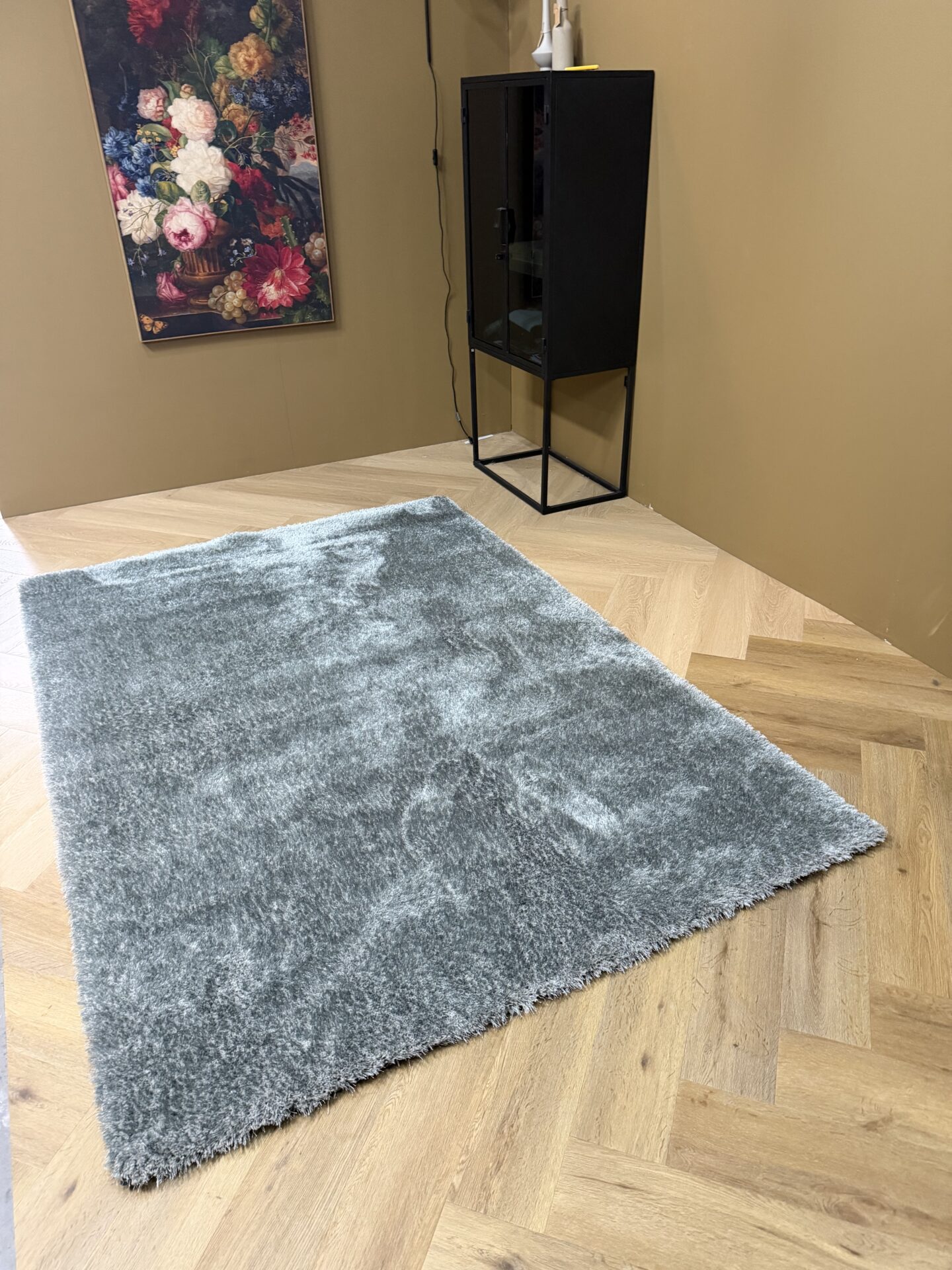 Brinker Puglia Drizzle Blue - 160 x 230cm