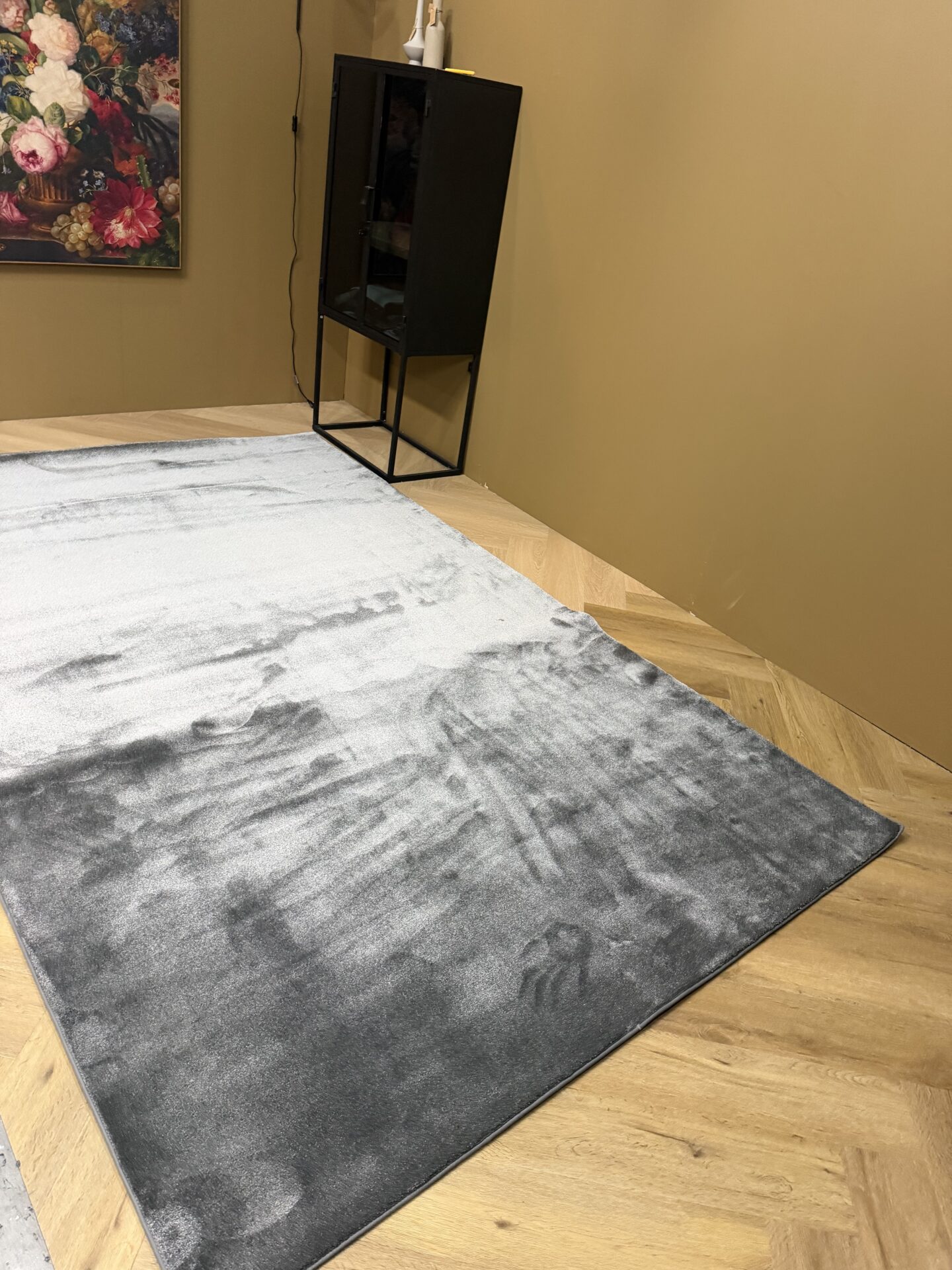 VMUS Ties Zwart - 170 x 230cm