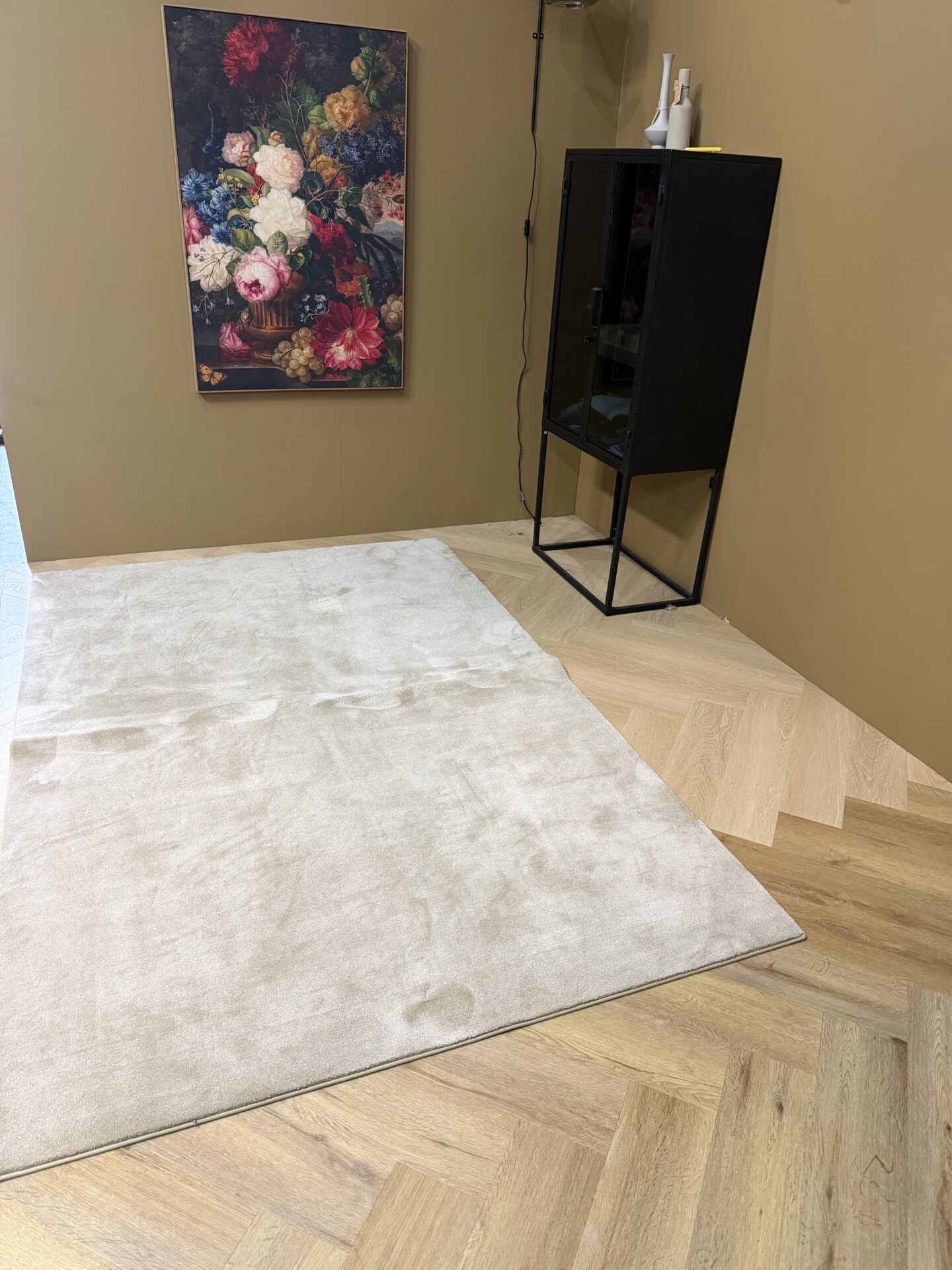 VMUS Ties Ivoor - 170 x 230cm
